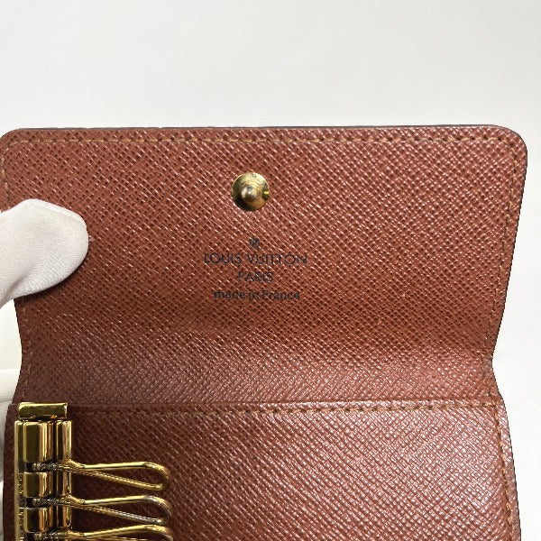 ルイヴィトン LOUIS VUITTON キーケース
4本用 モノグラム ミュルティクレ4 モノグラムキャンバス M69517 ブラウン LV
【SS】
【中古】