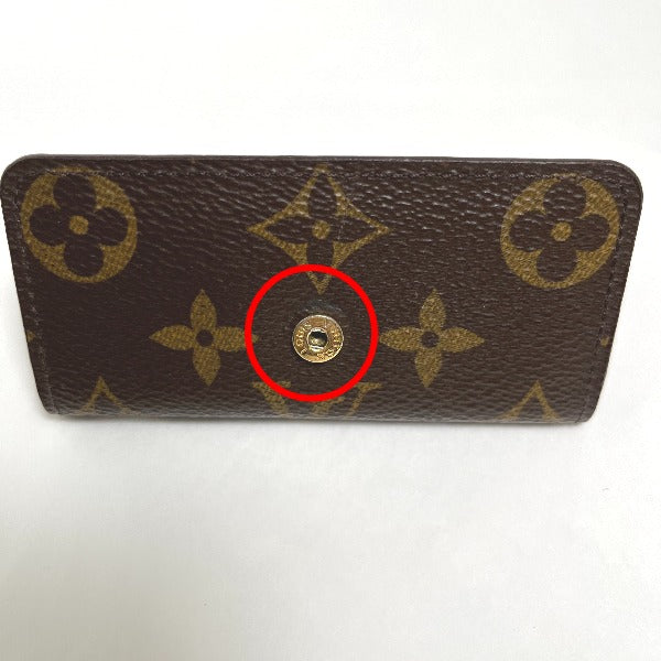 ルイヴィトン LOUIS VUITTON キーケース
4本用 モノグラム ミュルティクレ4 モノグラムキャンバス M69517 ブラウン LV
【SS】
【中古】