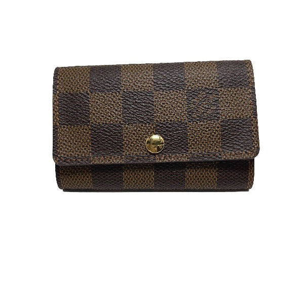 ルイヴィトン LOUIS VUITTON キーケース
6本用 ダミエ ミュルティクレ6 ダミエキャンバス N62630 ブラウン LV
【SS】
【中古】