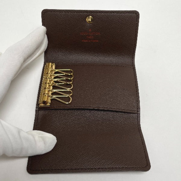 ルイヴィトン LOUIS VUITTON キーケース
6本用 ダミエ ミュルティクレ6 ダミエキャンバス N62630 ブラウン LV
【SS】
【中古】