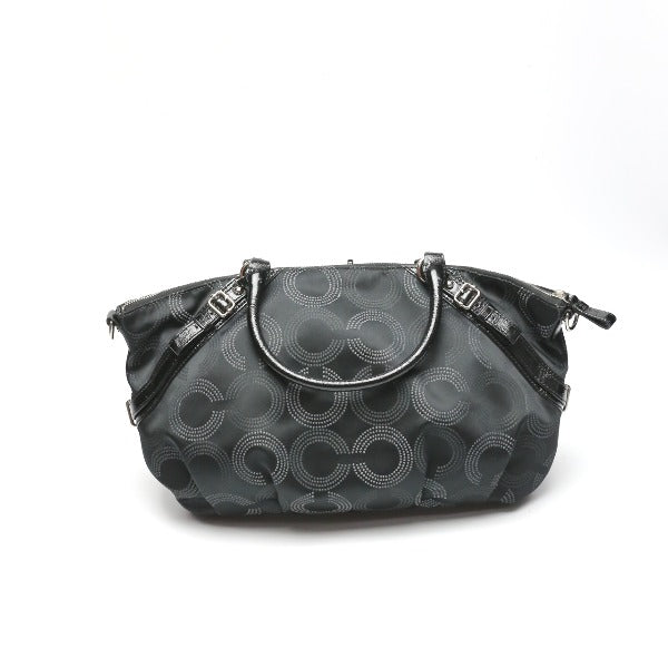 コーチ COACH ショルダーバッグ
マディソン ドッテッド オプ アート ソフィア キャンバス 2WAY レザー 16260 ブラック 【SS】
【中古】