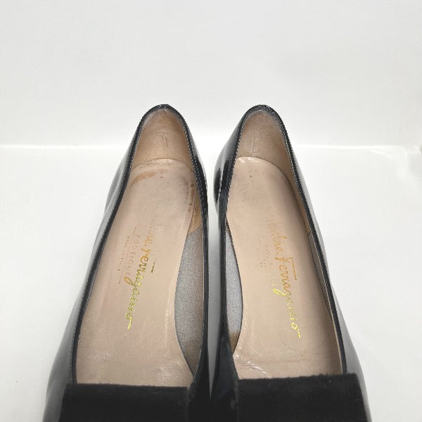 サルヴァトーレフェラガモ Salvatore Ferragamo パンプス
5 1/2 C ブラック 【SS】
【中古】
