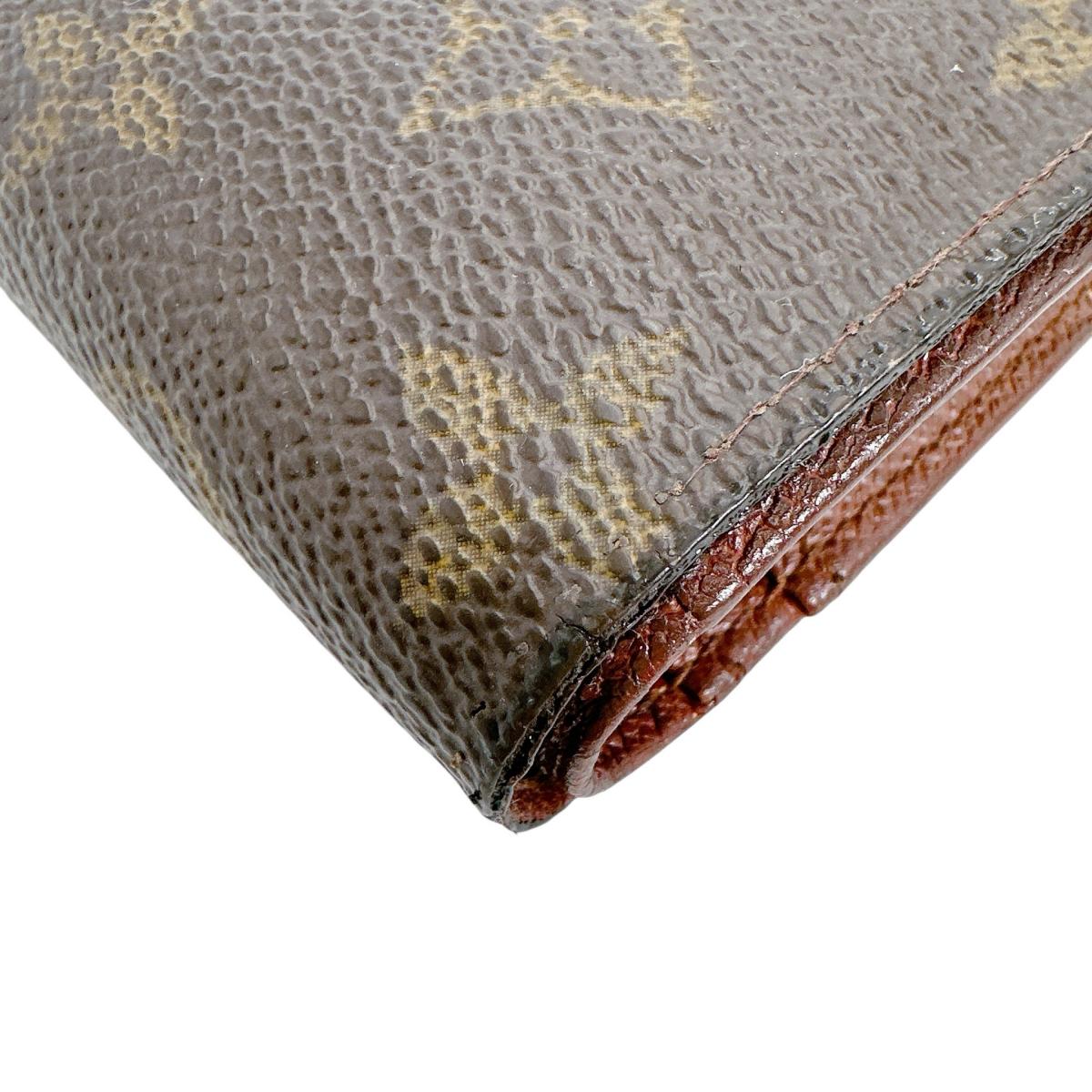ルイヴィトン LOUIS VUITTON 二つ折り財布
カード用ポケット付がま口財布 モノグラム ポルト モネ・ビエ ヴィエノア モノグラムキャンバス M61663 ブラウン LV
【SS】
【中古】