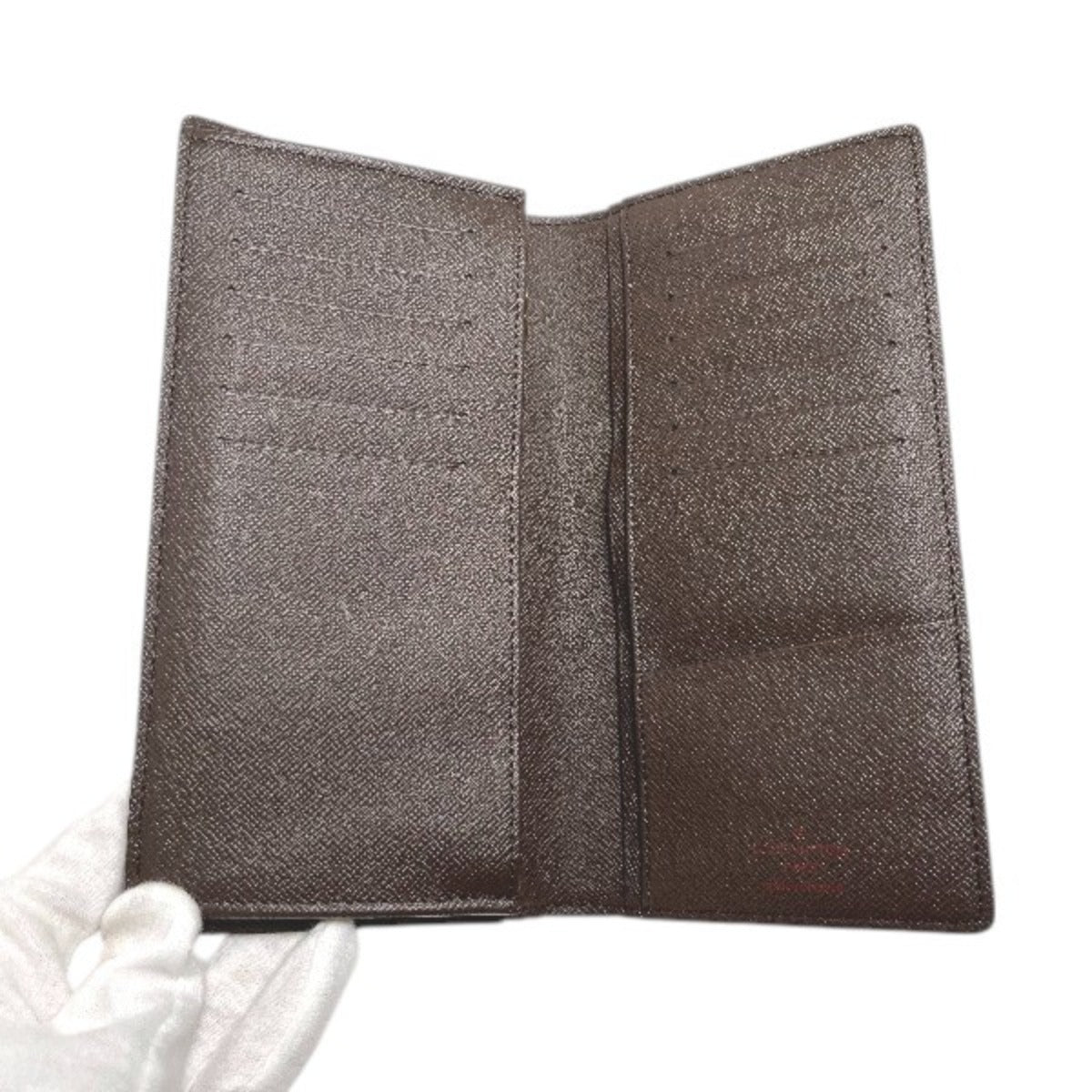 ルイヴィトン LOUIS VUITTON 二つ折り財布
カード用ポケット付札入れ ダミエ ポルトフォイユ・ブラザ ダミエキャンバス N60017 ブラウン LV
【SS】
【中古】