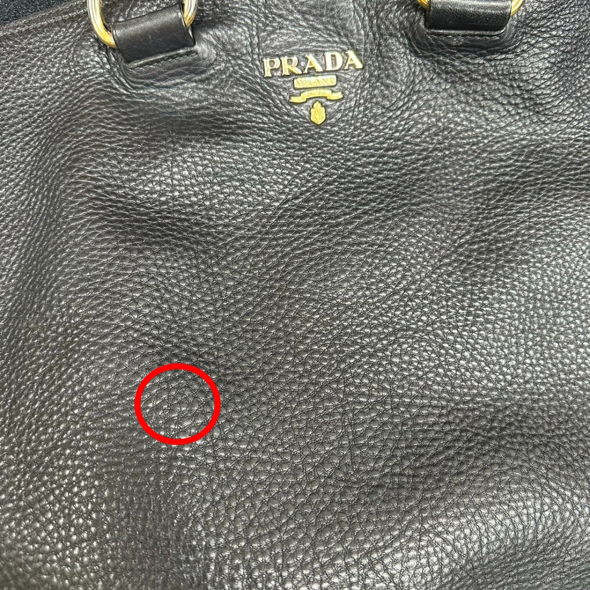 プラダ PRADA ハンドバッグ
ハンドバッグ VITELLO PHENIX クロスボディバッグ レザー 1BG865 2E8K ブラック 【SS】
【中古】