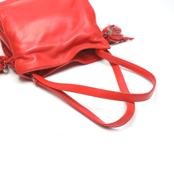 ロエベ LOEWE ショルダーバッグ
2WAY レザー タッセル レザー 380 82 E17 レッド 【SS】
【中古】