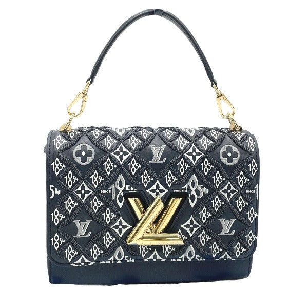 ルイヴィトン LOUIS VUITTON ショルダーバッグ
Since 1854 ツイストMM レザー M57442 ブラック LV
【SS】
【中古】