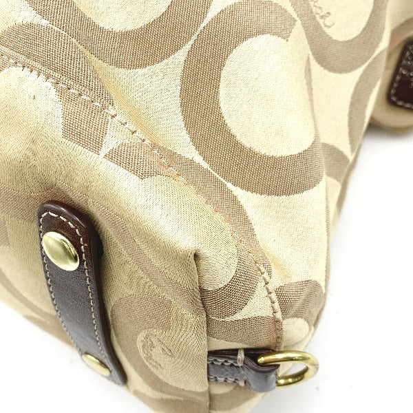 コーチ COACH ショルダーバッグ
マディソンオプアートサブリナ キャンバス ミニボストン 布 12947 ベージュ×ピンク 【SS】
【中古】