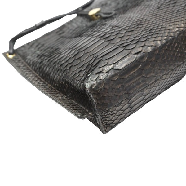 パイソン Python ショルダーバッグ
ブラウン ゴールド 【SS】
【中古】