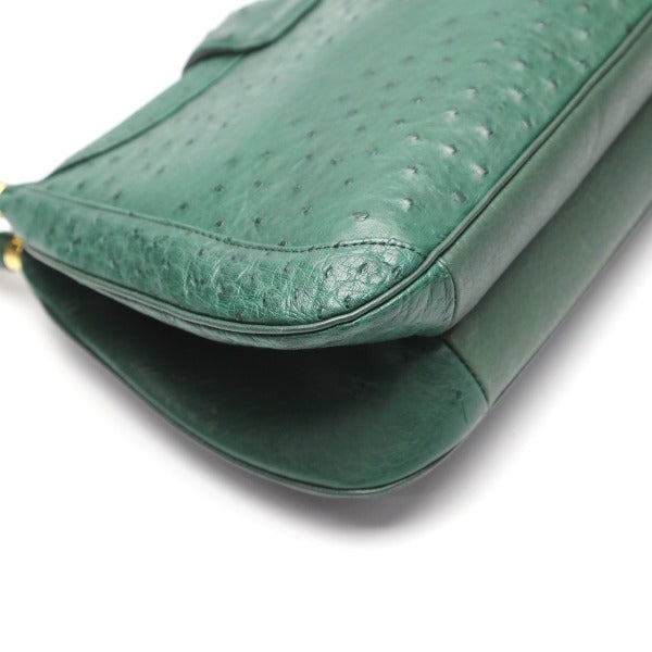 オーストリッチ ostrich ハンドバッグ
オーストリッチ グリーン 【SS】
【中古】