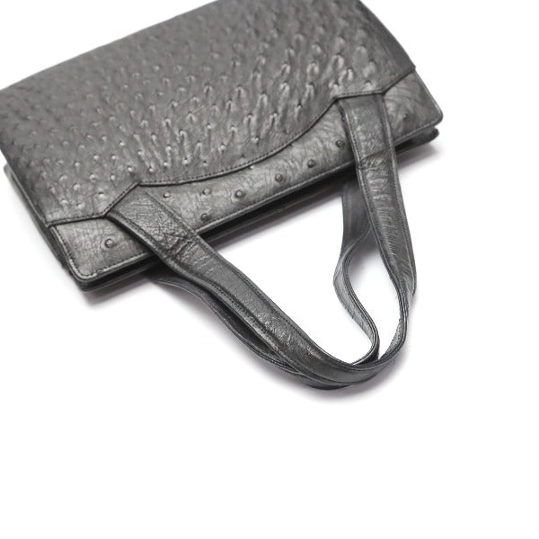 オーストリッチ ostrich ハンドバッグ
オーストリッチ ブラック 【SS】
【中古】