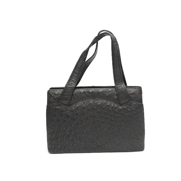 オーストリッチ ostrich ハンドバッグ
オーストリッチ ブラック 【SS】
【中古】