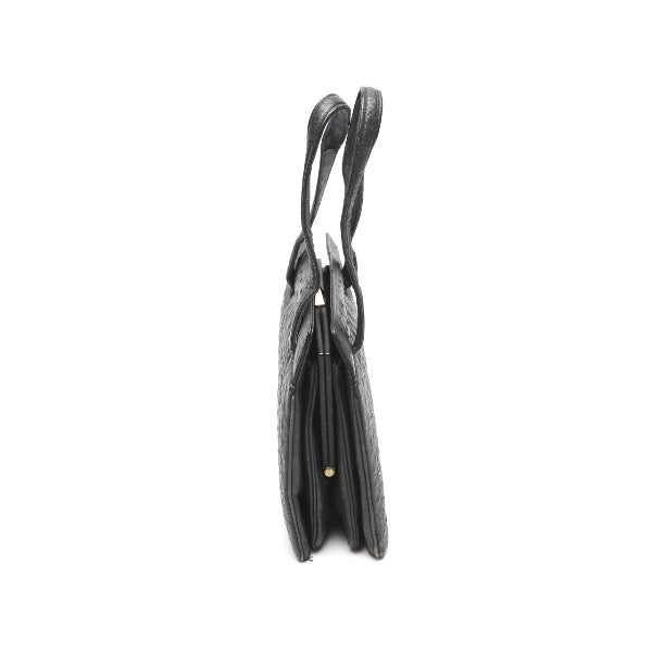 オーストリッチ ostrich ハンドバッグ
オーストリッチ ブラック 【SS】
【中古】