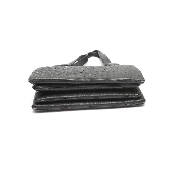 オーストリッチ ostrich ハンドバッグ
オーストリッチ ブラック 【SS】
【中古】