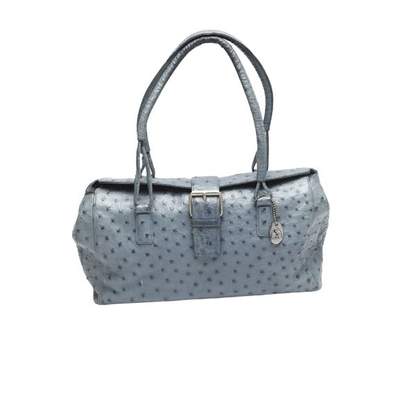 オーストリッチ ostrich ハンドバッグ
オーストリッチ ブルー 【SS】
【中古】