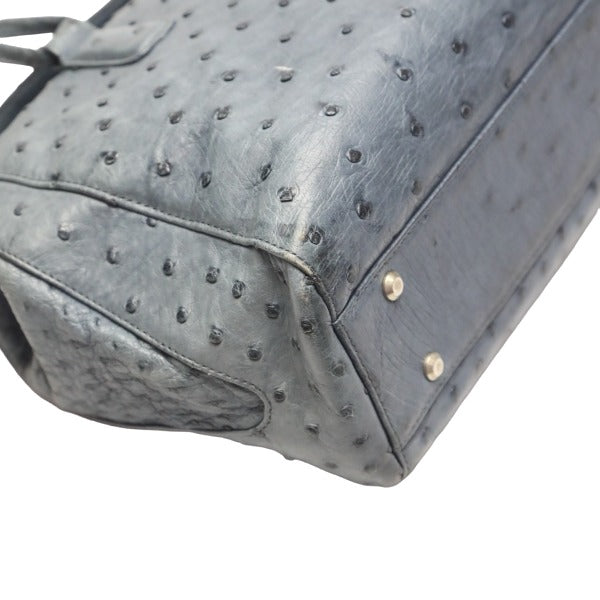 オーストリッチ ostrich ハンドバッグ
オーストリッチ ブルー 【SS】
【中古】