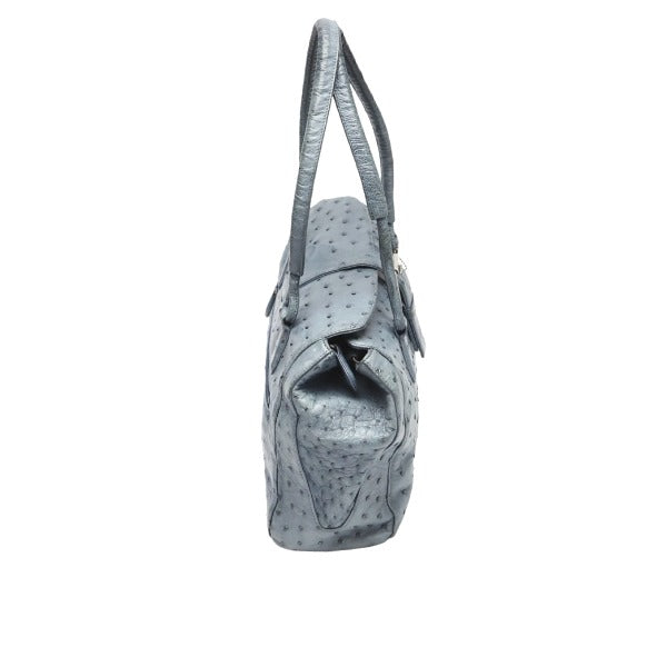 オーストリッチ ostrich ハンドバッグ
オーストリッチ ブルー 【SS】
【中古】