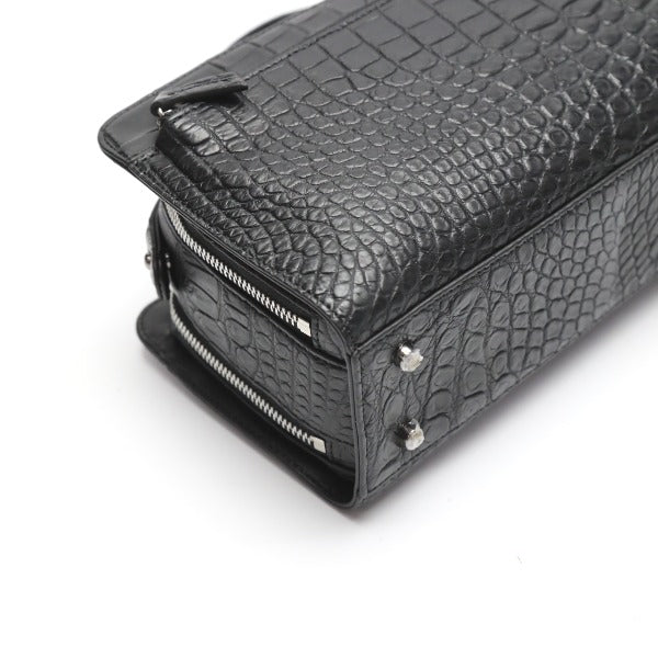 クロコダイル CROCODILE セカンドバッグ
メンズセカンドバッグ 横型 クラッチバッグ クロコダイル Y.T-0001 ブラック 【SS】
【中古】