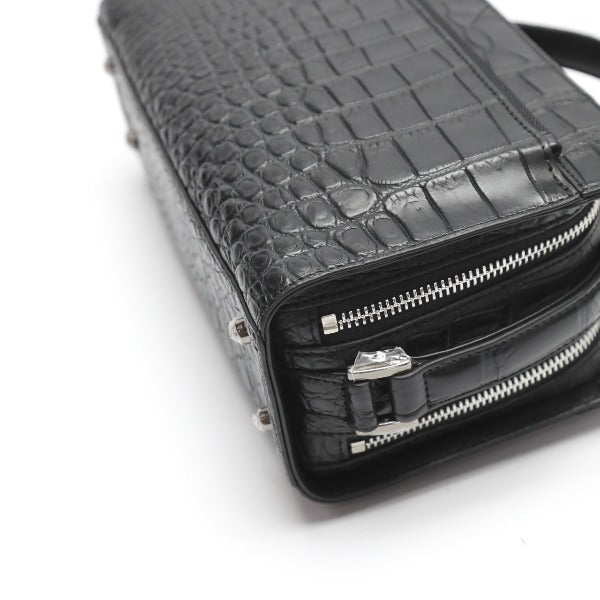 クロコダイル CROCODILE セカンドバッグ
メンズセカンドバッグ 横型 クラッチバッグ クロコダイル Y.T-0001 ブラック 【SS】
【中古】