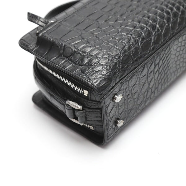 クロコダイル CROCODILE セカンドバッグ
メンズセカンドバッグ 横型 クラッチバッグ クロコダイル Y.T-0001 ブラック 【SS】
【中古】