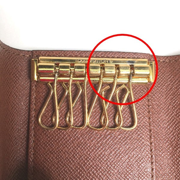 ルイヴィトン LOUIS VUITTON キーケース
6本用キーケース モノグラム ミュルティクレ6 モノグラムキャンバス M62630 ブラウン LV
【SS】
【中古】
