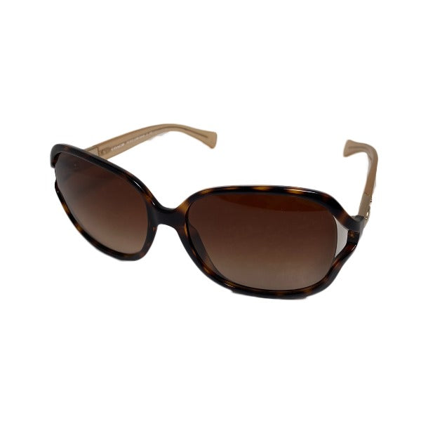 コーチ COACH サングラス
59口16 135 3N サングラス 526413(Dark Tortoise/Honey) プラスチック HC8121 ブラウン 【SS】
【中古】