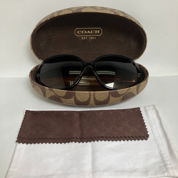 コーチ COACH サングラス
59口16 135 3N サングラス 526413(Dark Tortoise/Honey) プラスチック HC8121 ブラウン 【SS】
【中古】