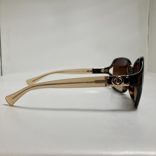 コーチ COACH サングラス
59口16 135 3N サングラス 526413(Dark Tortoise/Honey) プラスチック HC8121 ブラウン 【SS】
【中古】