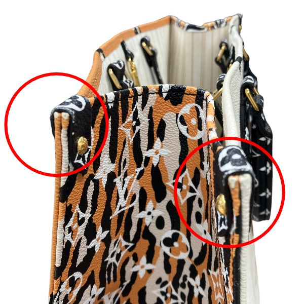 ルイヴィトン LOUIS VUITTON トートバッグ
2WAY モノグラムジャングル オンザゴーGM モノグラムキャンバス M44675 オレンジ/ホワイト LV
【SS】
【中古】