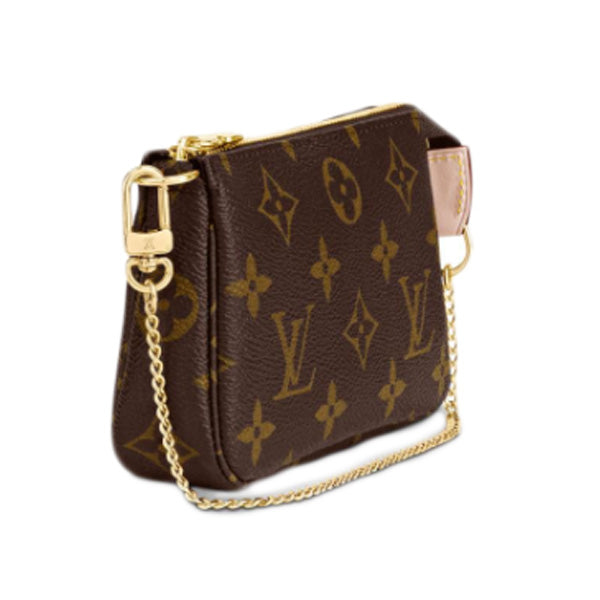 ルイヴィトン LOUIS VUITTON ポーチ
ミニアクセサリーポーチ モノグラム ミニ・ポシェット・アクセソワール モノグラムキャンバス M58009 ブラウン LV