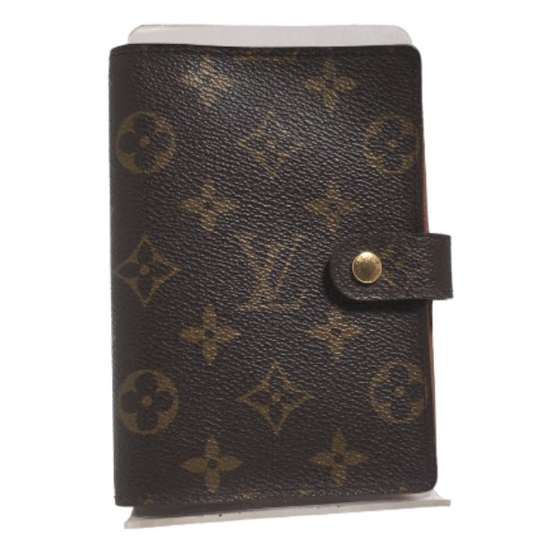 ルイヴィトン LOUIS VUITTON 手帳カバー
モノグラム アジェンダPM R20005 ブラウン LV
【SS】
【中古】