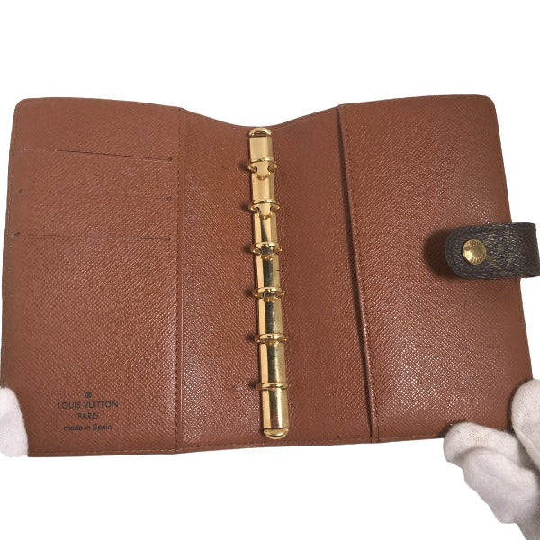 ルイヴィトン LOUIS VUITTON 手帳カバー
モノグラム アジェンダPM R20005 ブラウン LV
【SS】
【中古】