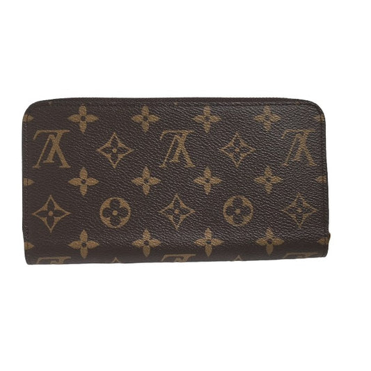 Louis Vuitton LOUIS VUITTON Long Wallet
 Round zipper Monogram Zippy Wallet Monogram Canvas M41895 Fuchsia LV
 【second hand】