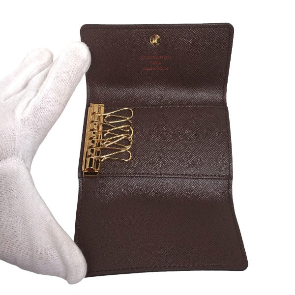ルイヴィトン LOUIS VUITTON キーケース
キーケース6本用 ダミエ ミュルティクレ6 ダミエキャンバス N62630 ブラウン LV
【SS】
【中古】