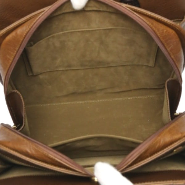オーストリッチ ostrich ハンドバッグ
2way フルポイント ショルダーバッグ オーストリッチ ブラウン 【SS】
【中古】
