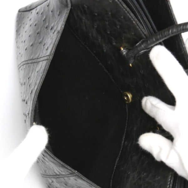 オーストリッチ ostrich ハンドバッグ
ショルダー 2way フルポイント オーストリッチ ブラック 【SS】
【中古】