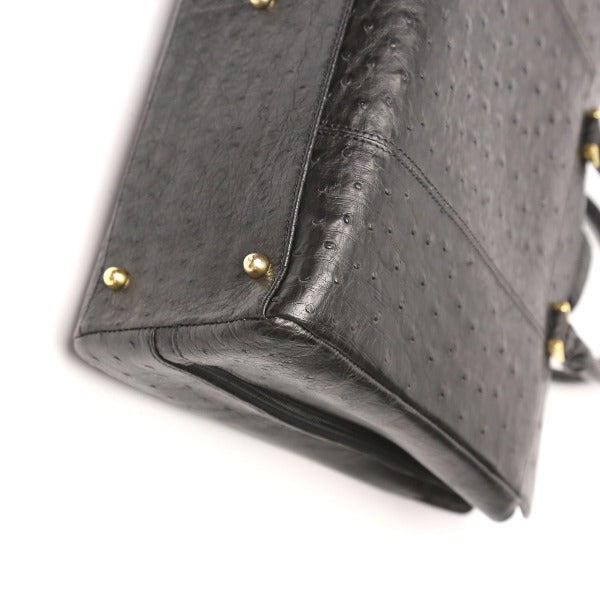 オーストリッチ ostrich ハンドバッグ
ショルダー 2way フルポイント オーストリッチ ブラック 【SS】
【中古】