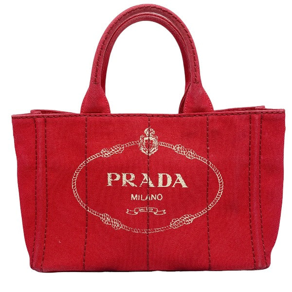 プラダ PRADA トートバッグ
トートバッグ キャンバス カナパトート デニム レッド 【SS】
【中古】