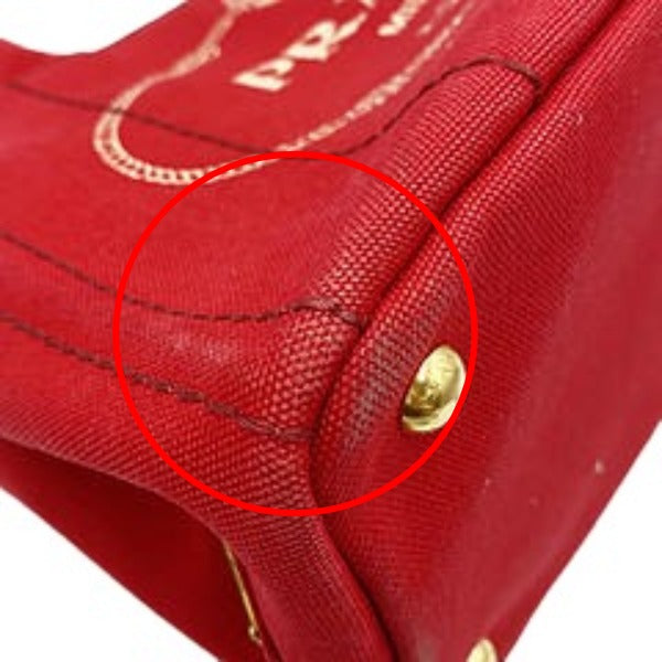 プラダ PRADA トートバッグ
トートバッグ キャンバス カナパトート デニム レッド 【SS】
【中古】