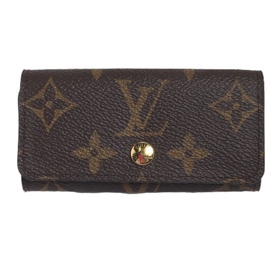 LOUIS VUITTON Key Case
 Monogram Multicle 4 for 4 bottles, Monogram Canvas M69517, Brown, LV
 【second hand】