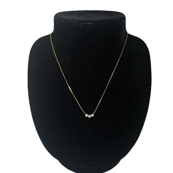 ネックレス
淡水パール K18 K18ゴールド ネックレス ゴールド 【SS】
【中古】