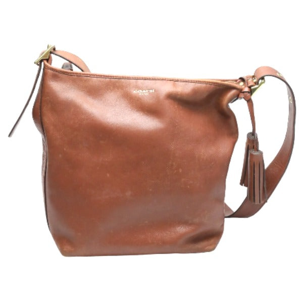 コーチ COACH ショルダーバッグ
レガシー ダッフル ショルダーバッグ カーフ 19889 ブラウン 【SS】
【中古】