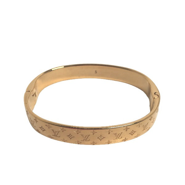 ルイヴィトン LOUIS VUITTON ブレスレット
カフ ナノグラム モノグラム S サイズ GP M00251 ゴールド LV
【SS】
【中古】