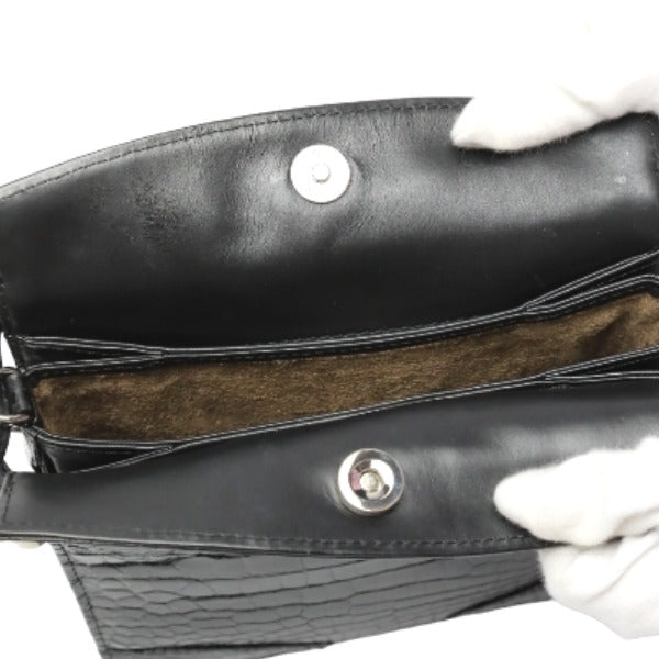 クロコダイル CROCODILE トートバッグ
トートバッグ シャイニング セミショルダー クロコダイル ブラック 【SS】
【中古】