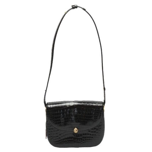 クロコダイル CROCODILE ショルダーバッグ
ショルダーバッグ 訳あり クロコダイル ブラック 【SS】
【中古】