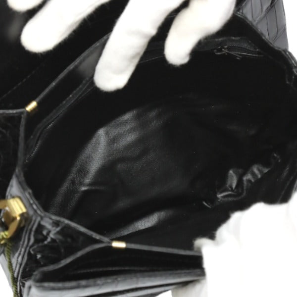 クロコダイル CROCODILE ショルダーバッグ
ショルダーバッグ 訳あり クロコダイル ブラック 【SS】
【中古】