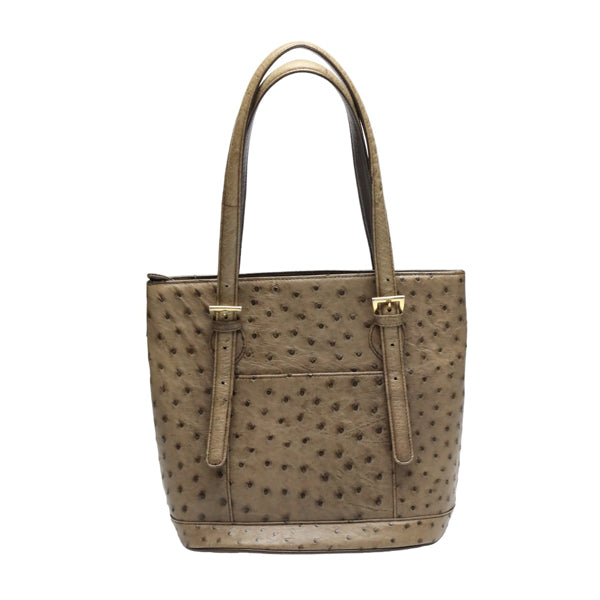 オーストリッチ ostrich トートバッグ
トートバッグ オーストリッチ カーキ 【SS】
【中古】