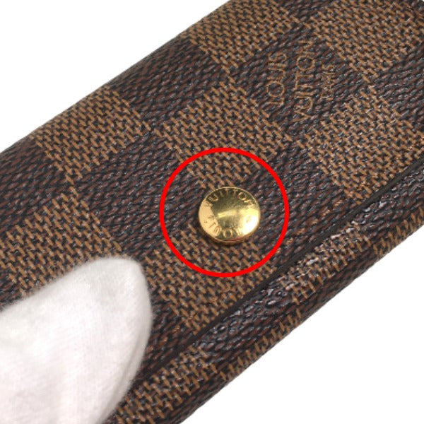 ルイヴィトン LOUIS VUITTON キーケース
4本用キーケース ダミエ ミュルティクレ4 ダミエキャンバス N62631 ブラウン LV
【SS】
【中古】
