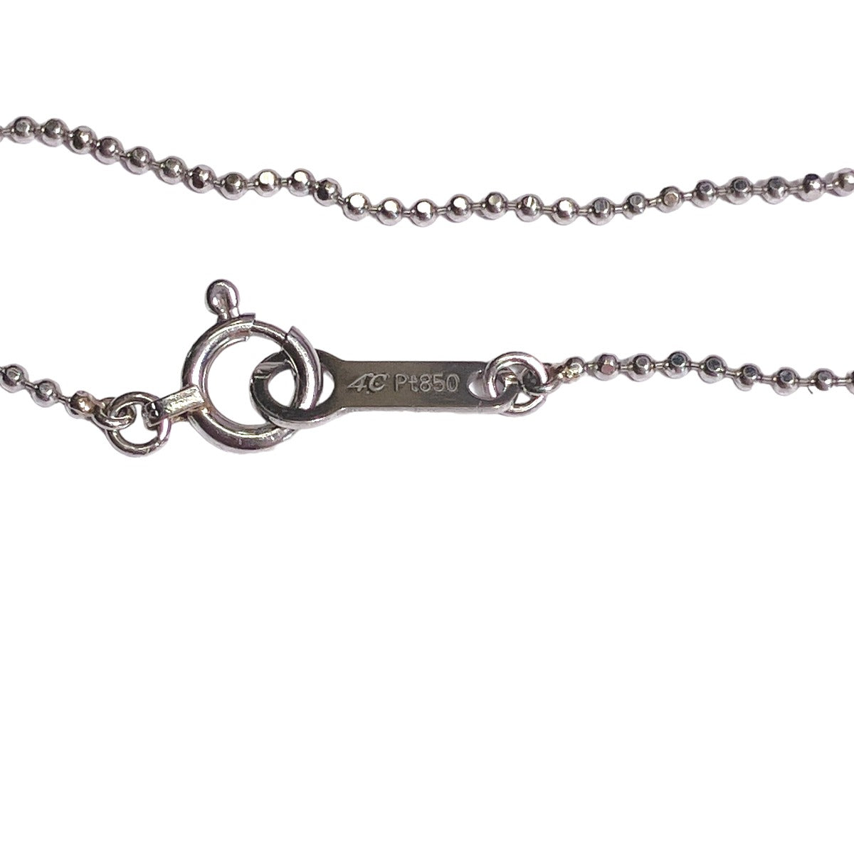 ヨンドシー 4℃ ネックレス
Pt850 4℃ Pt850プラチナ ネックレス プラチナ 【SS】
【中古】