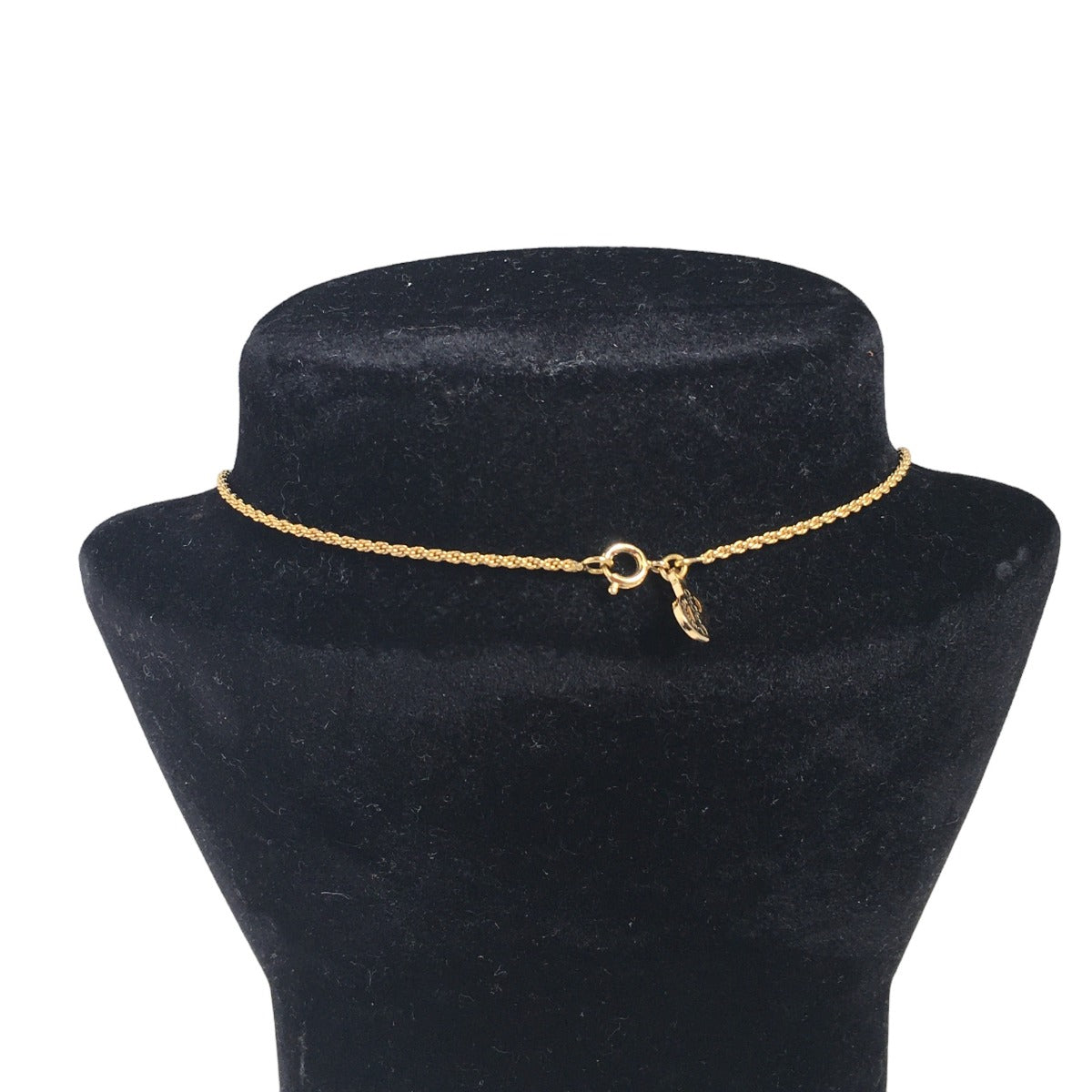 ディオール Dior ネックレス
ネックレス GP CDロゴ ラインストーン GP ゴールド/ブラック 【SS】
【中古】